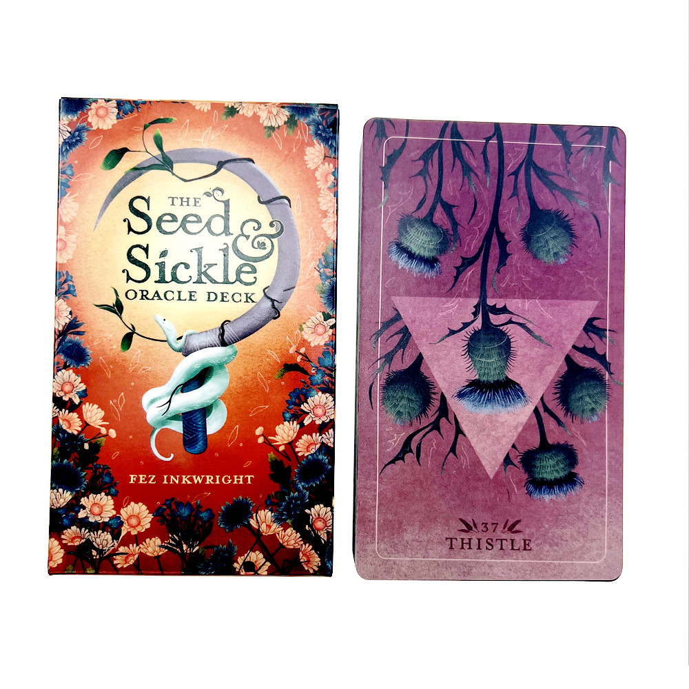 Board Game Of Life - The Seed sickle Oracle Deck A