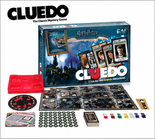 Strategy Board Game - เกมกระดาน Cluedo รุ่น Harry Potter, เกมนักสืบลึกลับเวอร์ชันภาษาอังกฤษ,