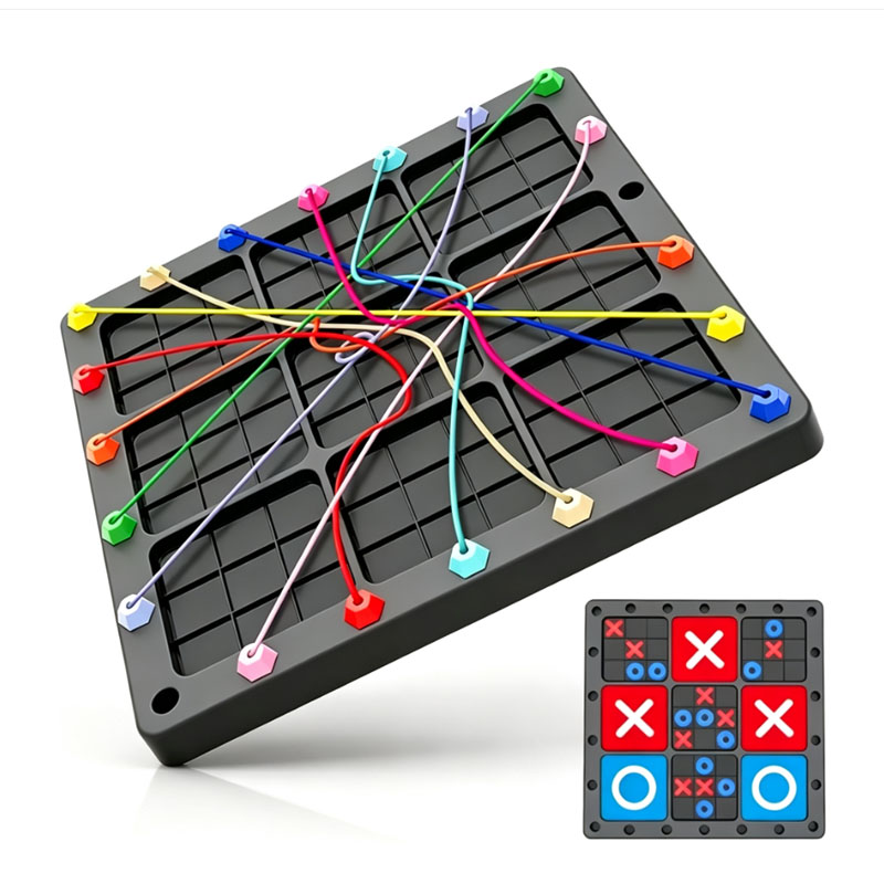 Strategy Board Game - ใหม่! เกมกระดาน Tic Tac Toe 2-in-1