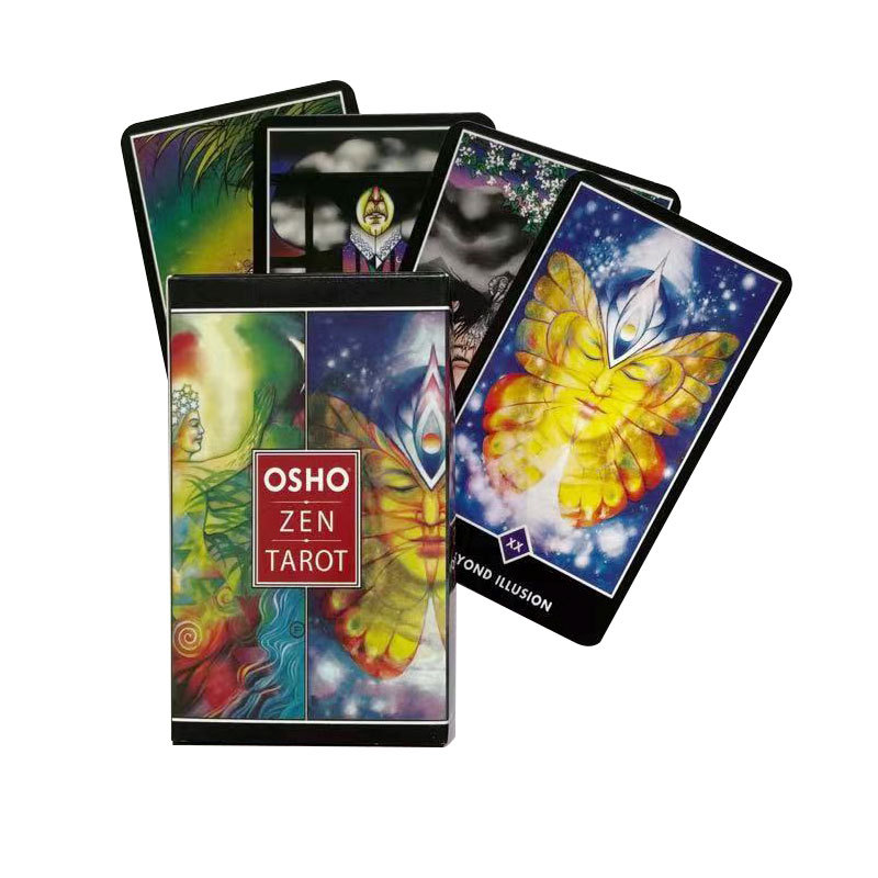Board Game Zen - ใหม่ Osho Zen ไพ่ทาโรต์ PDF คู่มือภาษาอังกฤษรุ่น