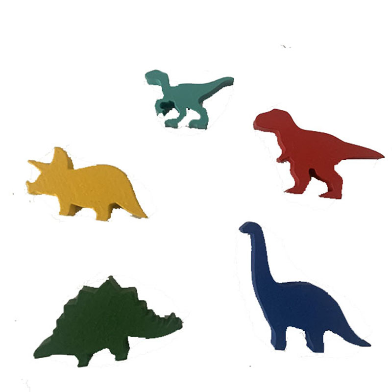 5 ชิ้น/เซ็ตไม้ไดโนเสาร์เกมกระด - Board Game Catan บทวิจารณ์และราคา