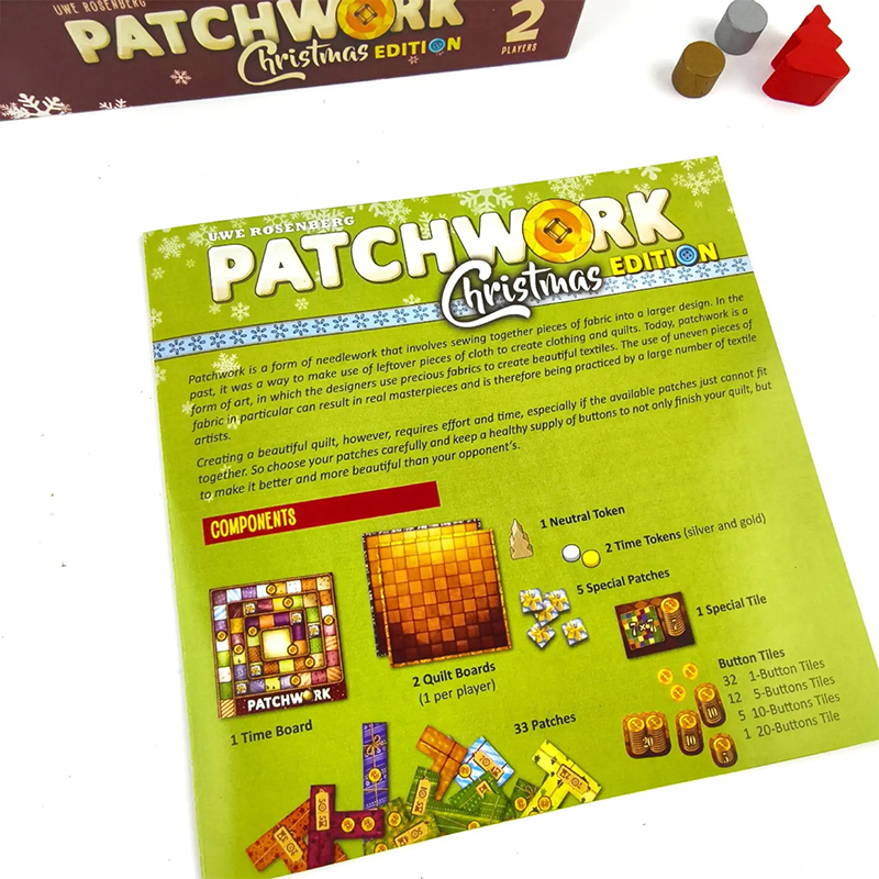 เกมกระดานคริสต์มาสที่ต้องใช้ผ้ - Board Game Catan บทวิจารณ์และราคา