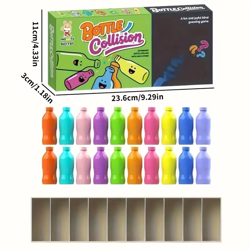 เกมปริศนาขวดจับคู่สี 20 คู่ ชุ - Strategy Board Game บทวิจารณ์และราคา