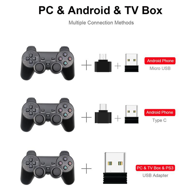 จอยควบคุมเกมเกมไร้สาย2.4G สำหร - Board Game Android บทวิจารณ์และราคา